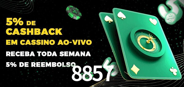 Promoções do cassino ao Vivo 8857